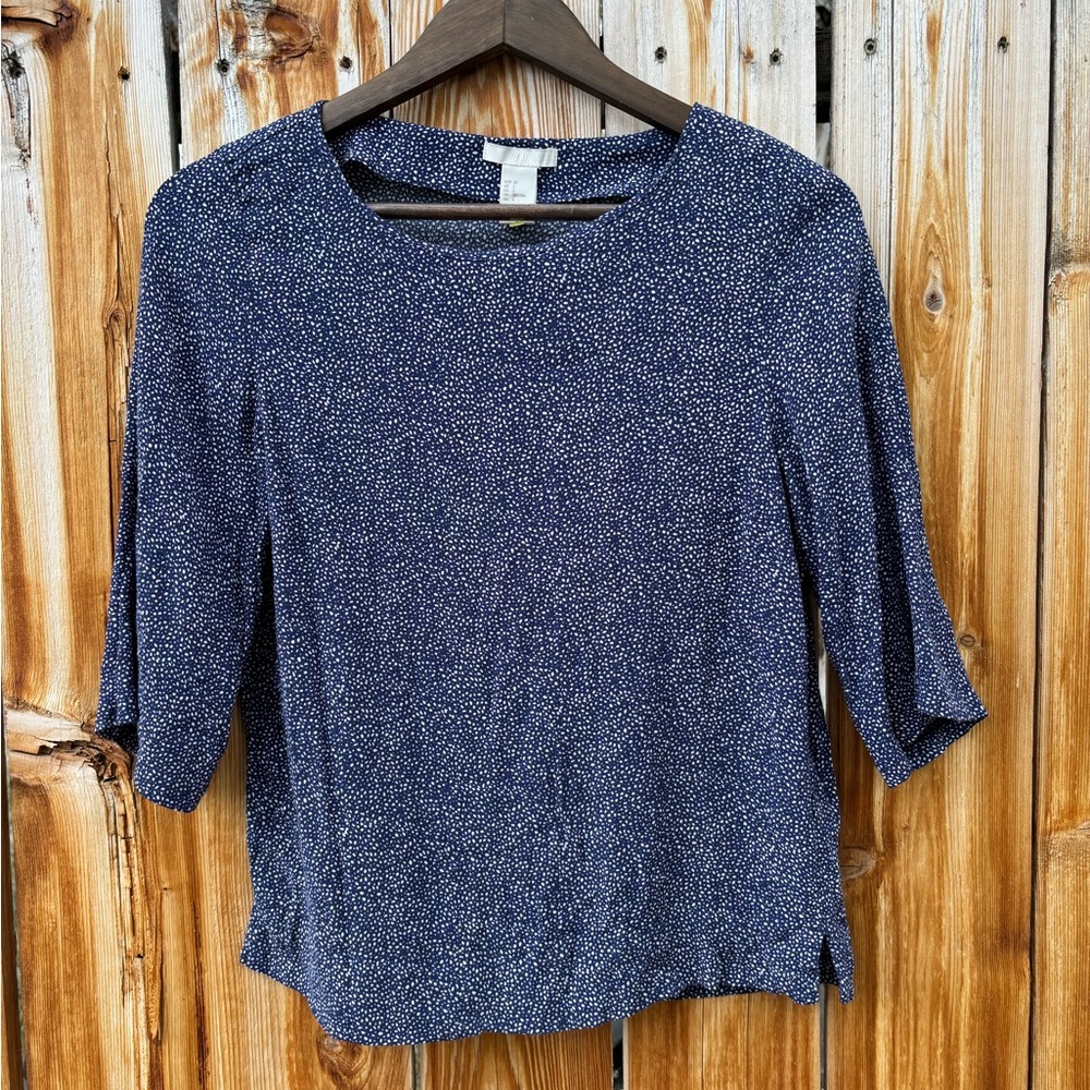 H&M patterned blouse
